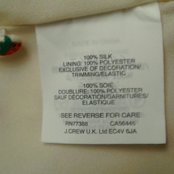 Madewell Strawberry Button Front Silk Dress - Picture 4 of 4